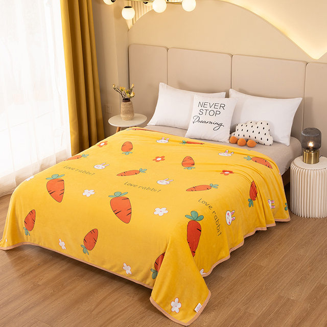 Towel quilt flannel sheet office nap blanket