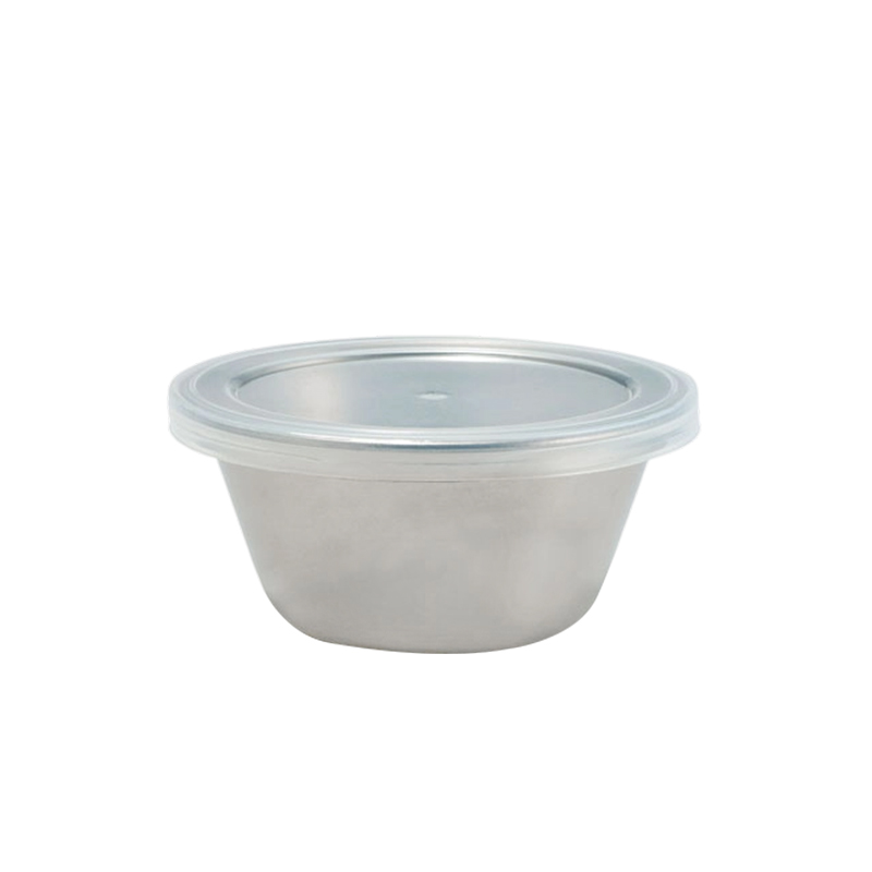 霜山304不锈钢料理碗带盖佐料碗葱花香菜收纳盆厨房多功能备菜碗 - 图0