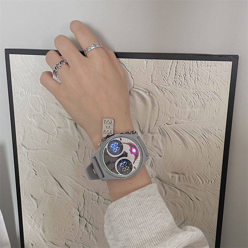 潮流欧美小丑系列男女简约电子表 ertr国产腕表