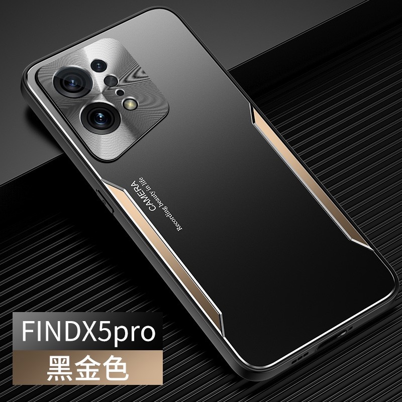 PFEM10新款OPPO FindX5Pro手机壳金属散热oppofnid x5por全包防摔0pp0 f1nd x5pr0磨砂op男0p fdx5女fld硅胶-图0