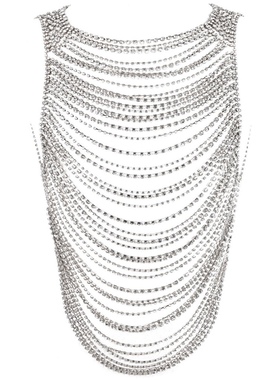 BBF欧美时尚胸链饰品男士