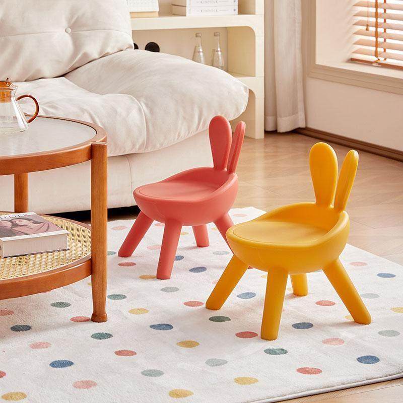 芃凡特卡通兔子靠背矮凳防滑儿童凳换鞋凳儿童椅茶几凳椅子宠物凳,淘宝优惠券,粉丝福利购,淘宝优惠卷