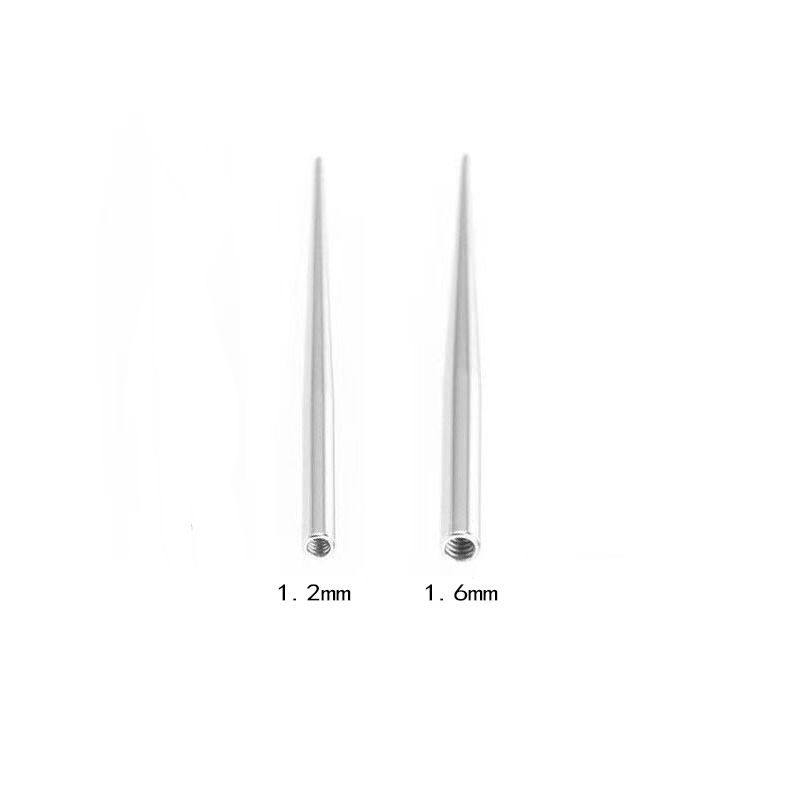 唇钉引导杆不锈钢内外牙螺纹穿孔牵引针脐钉耳钉饰品接引穿刺工具,淘宝优惠券,粉丝福利购,淘宝优惠卷