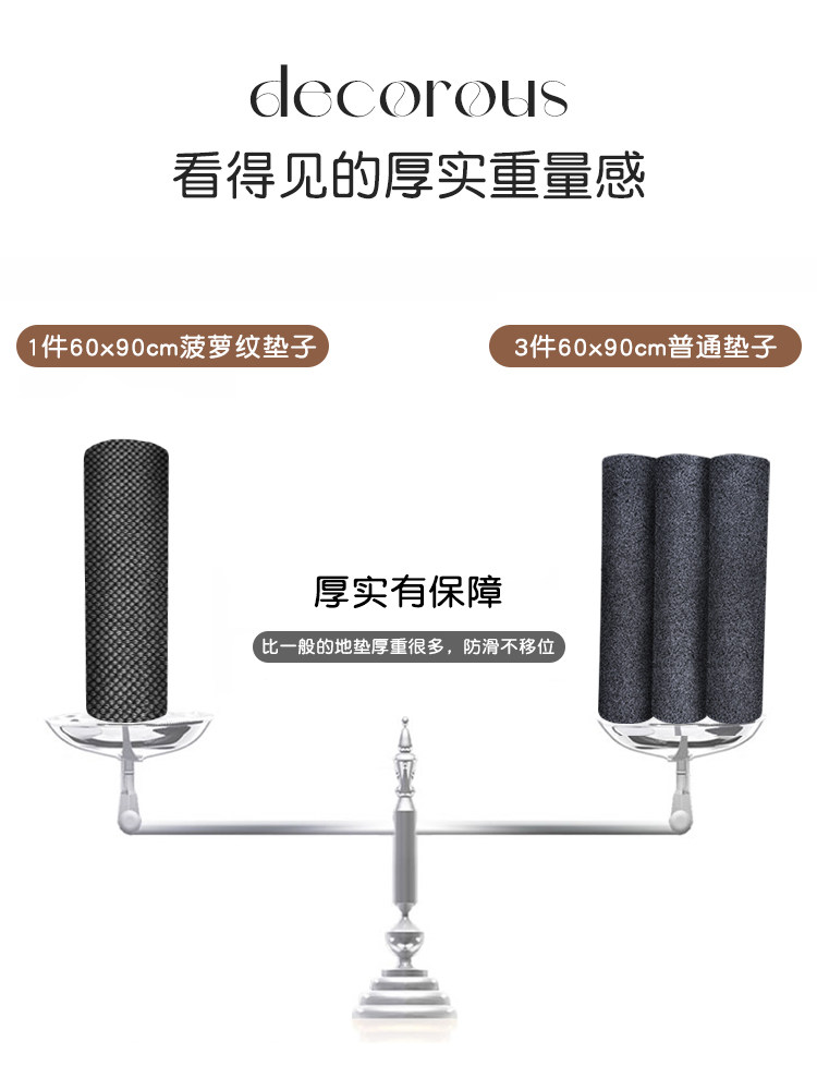 入户门地垫高级感进门脚垫玄关耐脏除尘门垫别墅大门口进户门地毯,淘宝优惠券,粉丝福利购,淘宝优惠卷