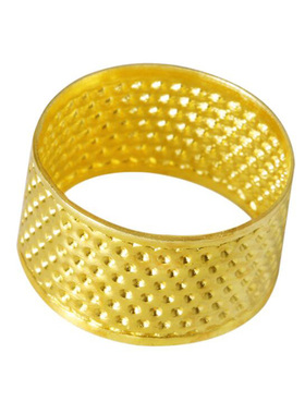 可调节家用防扎手指套戒指箍手工手缝刺绣十字绣老式顶针器护指厚