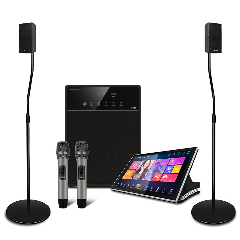 inandon m5家庭ktv套装全套一体机 雷音影音KTV/卡拉OK音箱