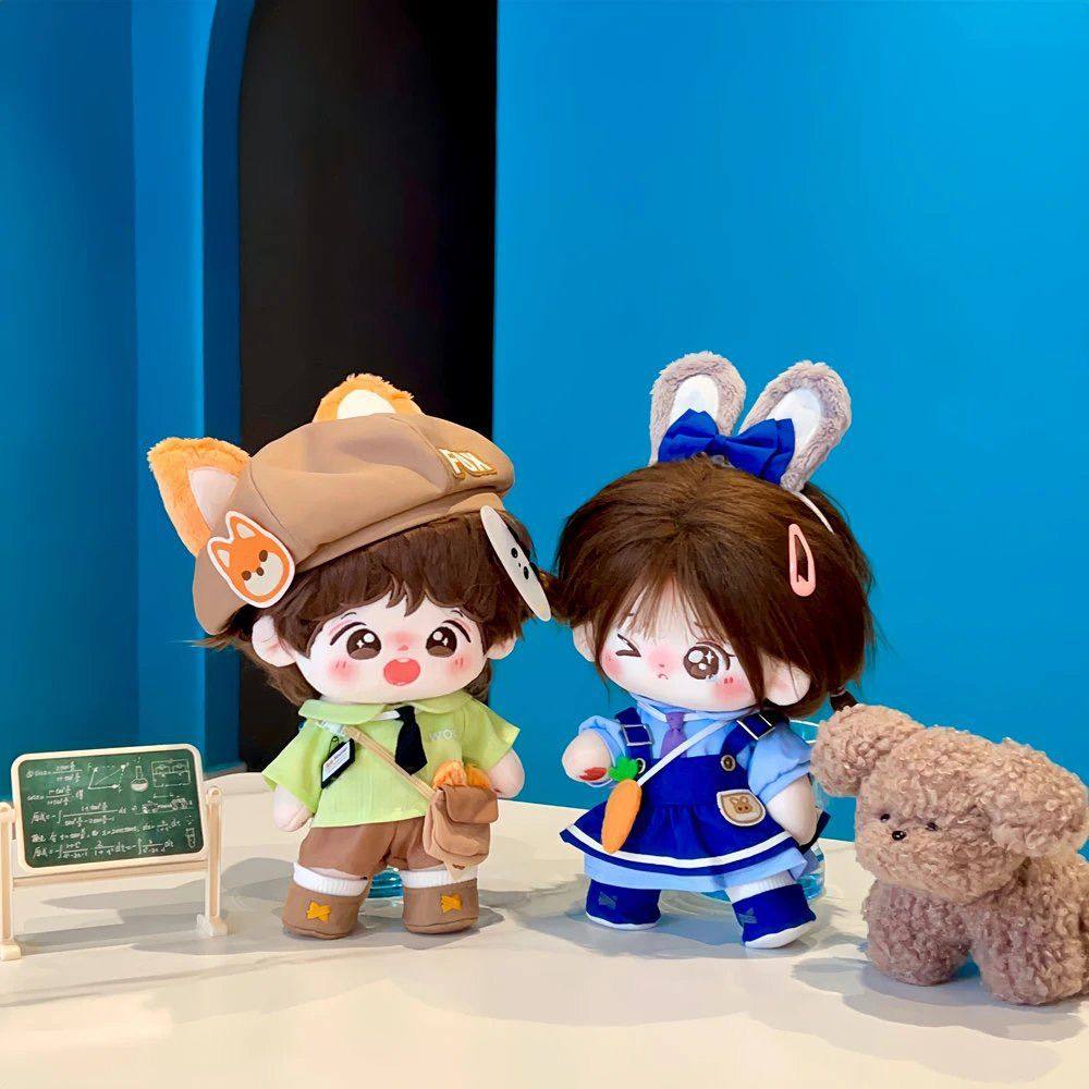 小兔日记&小狐周刊 20cm娃衣20厘米棉花娃娃衣服套装棉花娃娃衣服,淘宝优惠券,粉丝福利购,淘宝优惠卷