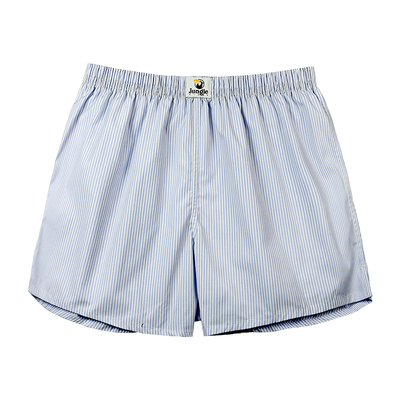 男生宽松平四角居家短睡裤