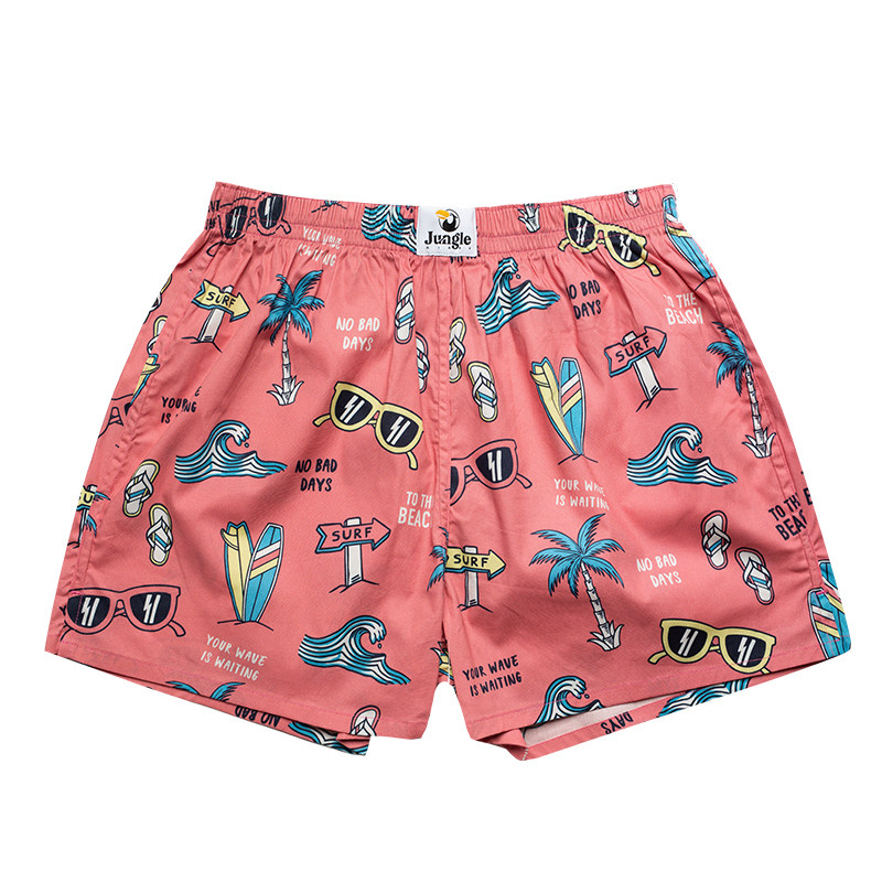 男士内裤男阿罗裤男生内裤宽松睡觉大码家居短裤衩平四角内裤纯棉,淘宝优惠券,粉丝福利购,淘宝优惠卷