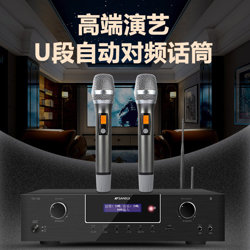 山水sy12家庭ktv套装12寸机话筒 sansui山水影音KTV/卡拉OK音箱