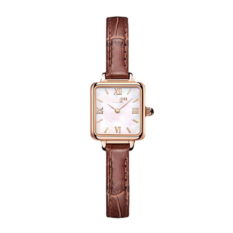 正品小棕表礼盒女士女款名牌手表 意鸣国产腕表