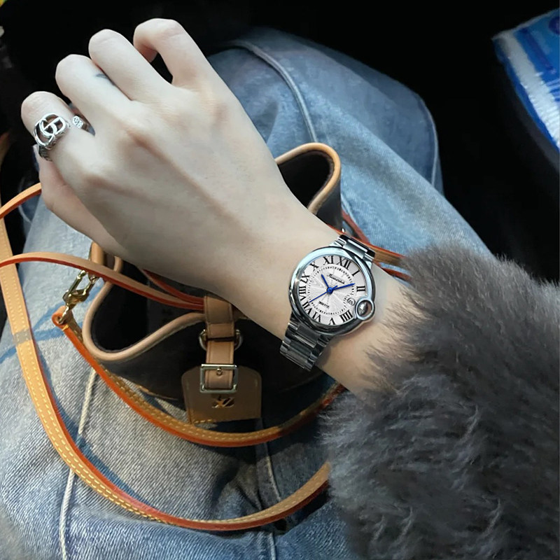 热气球正品女士2021新款女款男手表 意鸣国产腕表