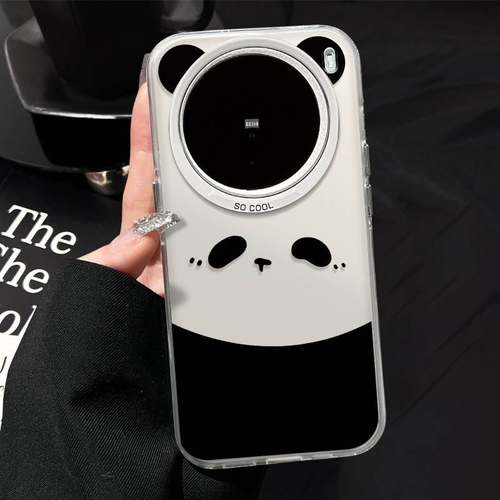 睡觉熊猫适用华为mate70pro手机壳新款mate70套硅胶por超薄mata60防摔rs镜头全包mete50软mt魅特40pro+外壳88 - 图1
