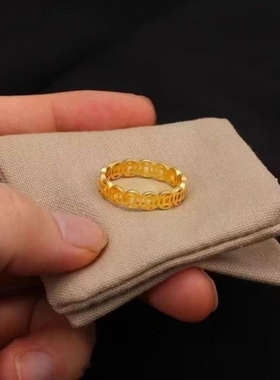 合金戒指 【钱多多戒指】2025师傅推荐戒指高级滔滔