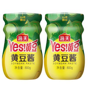 海天原味黄豆酱800g*2瓶