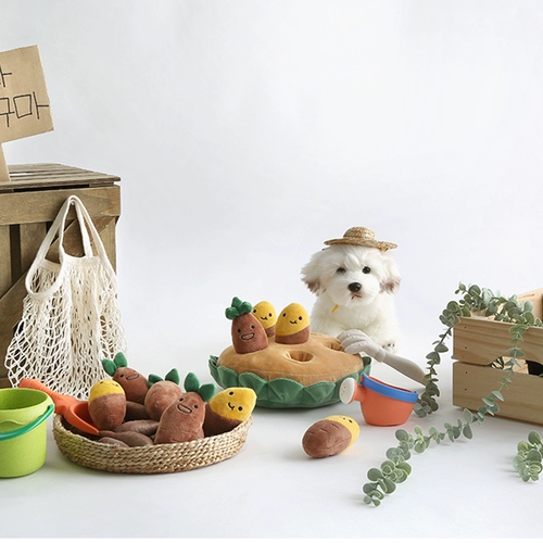 Собака -игрушка милый картофельный пахнет скрытый головоломка головоломка, маленькая собачья плюшевая uninc