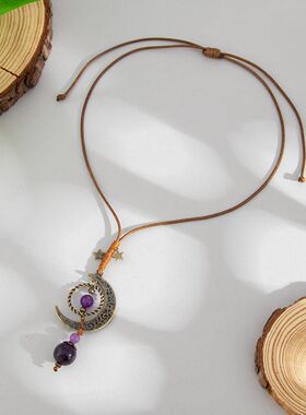 2026新款时尚个性夸张五角星项链女 小众设计感气质百搭锁骨链