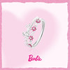 925 silver stacking rings for women small flower pearls