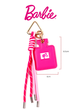 Barbie官方正品马尾牌钥匙扣