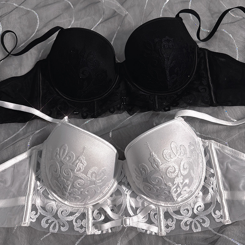 调整型蕾丝女收副乳防下垂性感文胸 诗蕾语文胸