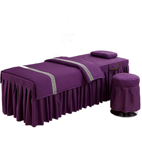 Beauty bedspread set of four for massage and therapy, suitable for all seasons