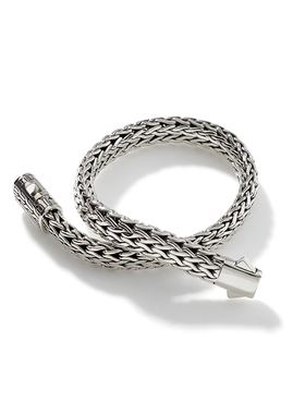 JH925纯银手链手工编织高级时尚