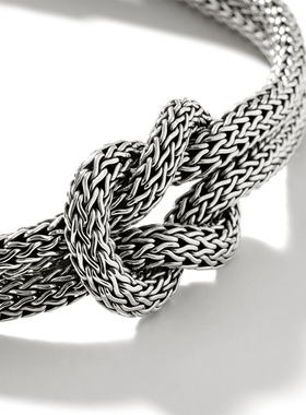 JH男925银小众设计爱情手链