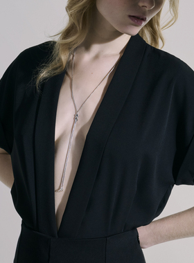 JH手工编织925项链潮流纯银