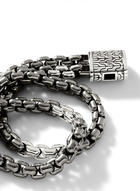 JH双行银手链情侣潮流