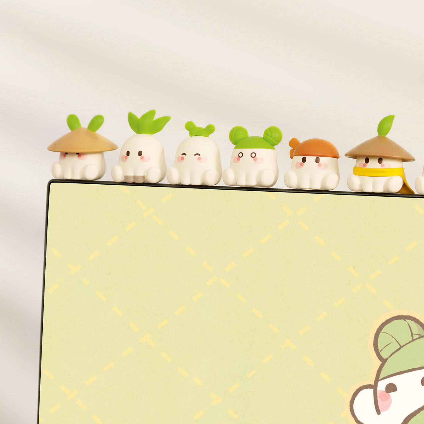 桃源深处有人家 蹲蹲系列萌粒盲袋q版小手办桌面摆件盲盒游戏周边,淘宝优惠券,粉丝福利购,淘宝优惠卷