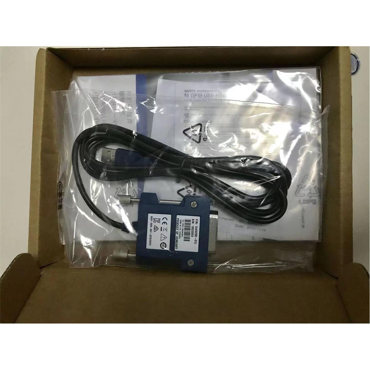 全新原装进口 NI GPIB-USB-HS+卡 783368-01 GPIB卡可开票-图0