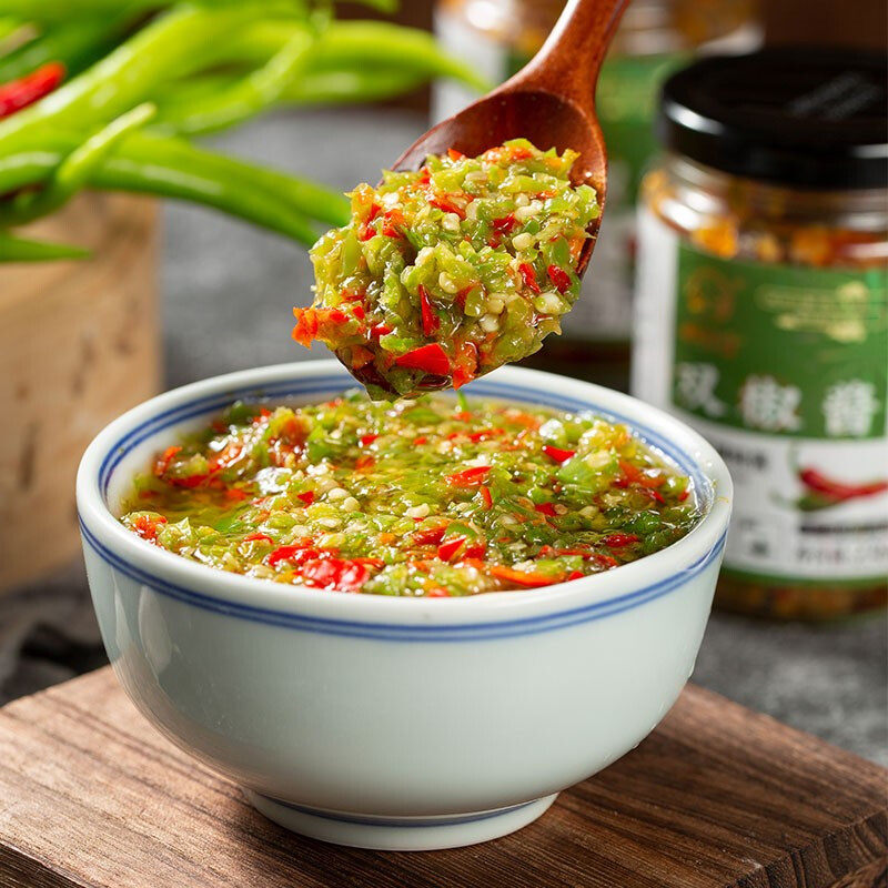 川娃子双椒酱230g辣椒酱超特辣四川农家风味剁椒酱拌面饭酱下饭菜,淘宝优惠券,粉丝福利购,淘宝优惠卷