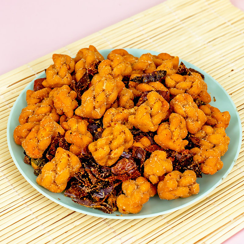 重庆特产陈昌银辣子麻花258g独立小袋麻辣网红休闲下酒小吃零食,淘宝优惠券,粉丝福利购,淘宝优惠卷