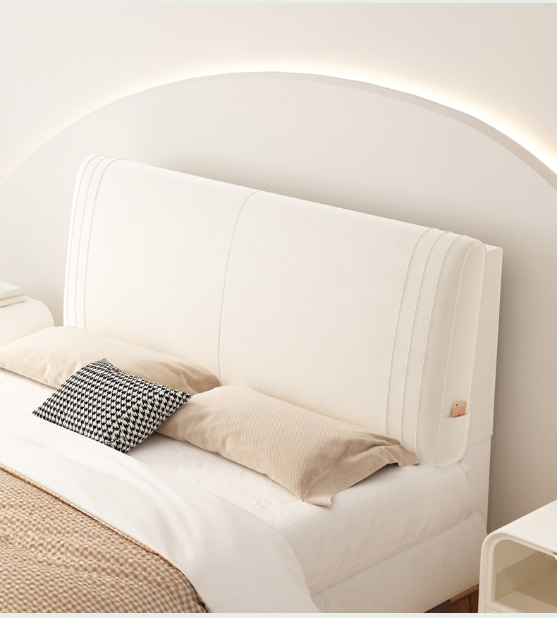 达芬罗床头靠背软包榻榻米奶油风靠垫简约床头罩卧室靠背粘贴靠枕,淘宝优惠券,粉丝福利购,淘宝优惠卷