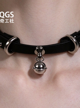 小众铃铛项圈辣妹百搭choker