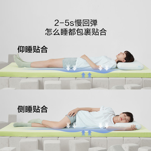 林氏生活床垫宿舍学生单人折叠软床褥垫子家用卧室租房榻榻米专用 - 图3