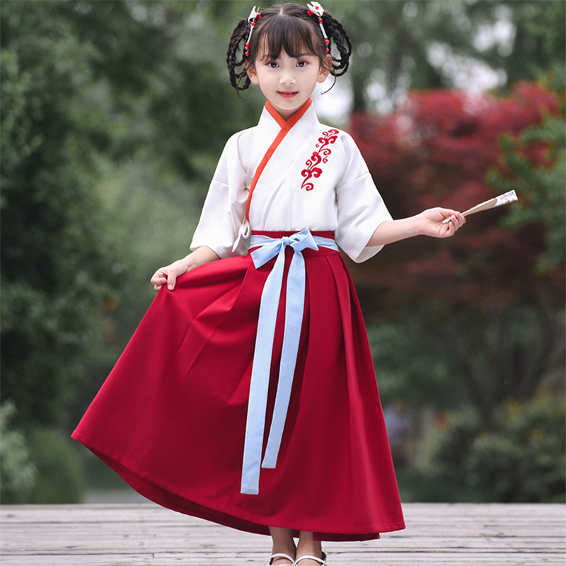 六一儿童端午小学生诗经典汉服 欣思黛民族服装/舞台装