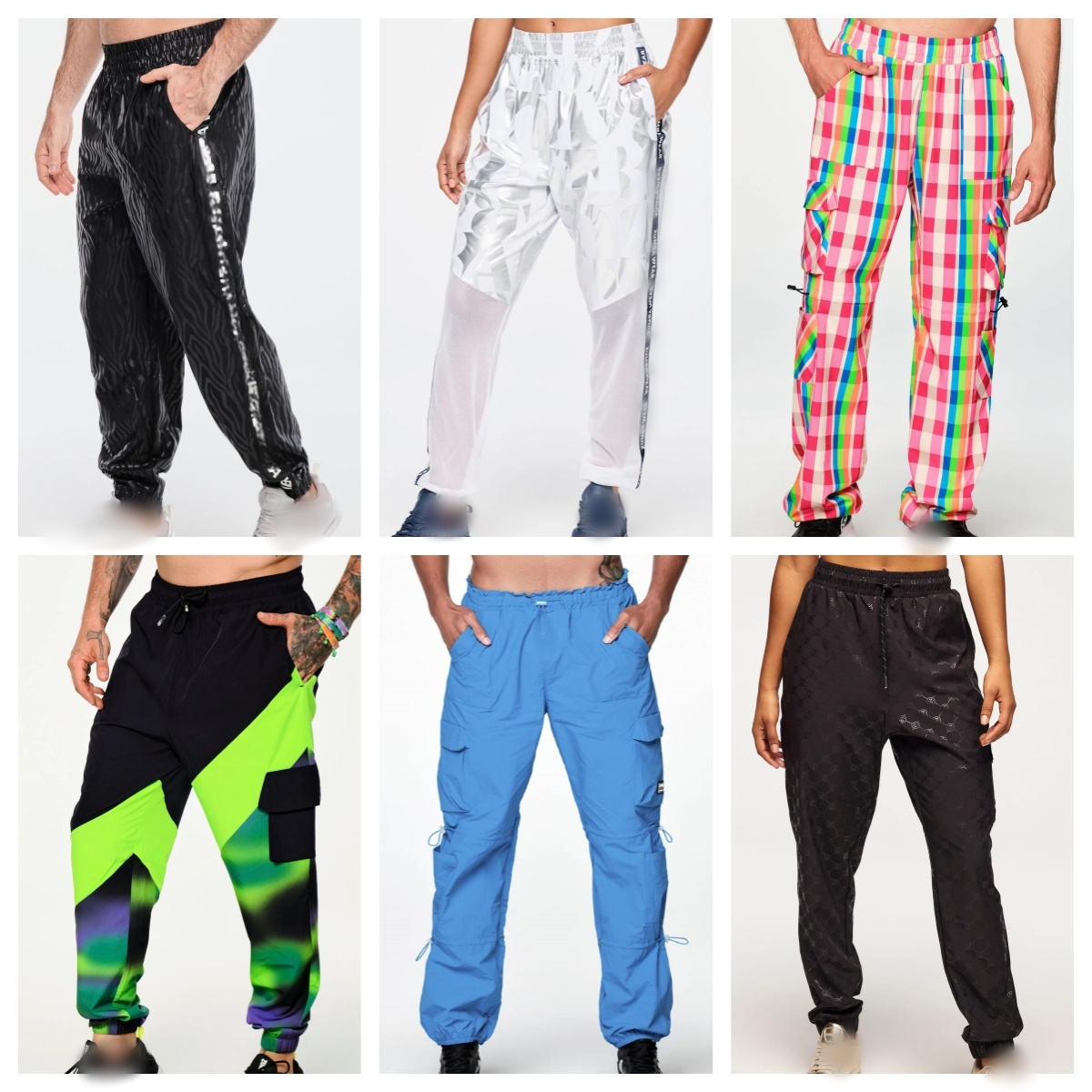 ZW健身舞蹈运动瑜伽宽松工装裤速干长裤 338 406 045 450 500 550 - 图3