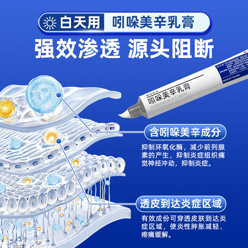 腱鞘炎特效药膏专用药正品专治大拇指手指关节疼痛膏药贴手腕健鞘