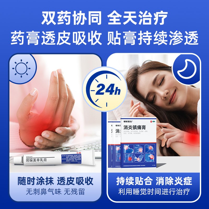 腱鞘炎特效药膏专用药正品专治大拇指手指关节疼痛膏药贴手腕健鞘