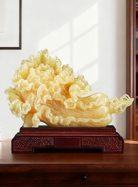 白菜摆件客厅装饰乔迁新居礼物