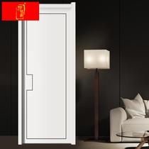 Indoor door bedroom door minimalist door minimalist door composite door white door solid wood composite door baking varnish