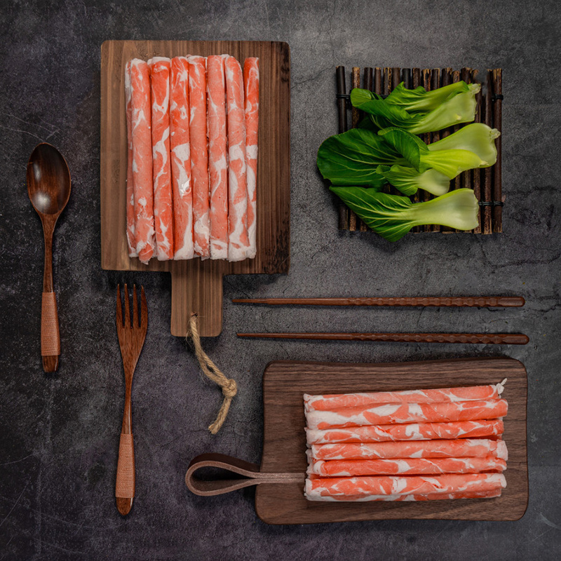 盐池滩羊肉卷新鲜300g*4盒火锅食材涮羊肉片小肥羊肉卷宁夏滩羊肉