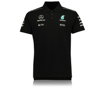 AMG Fleets new male short sleeve flap T-shirt POLO shirt F1 clothes racing car service car fans customised