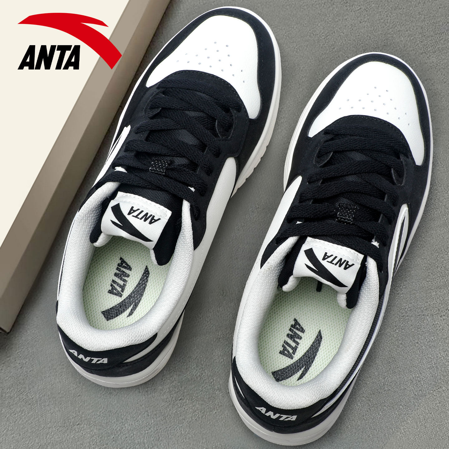 安踏低帮板鞋男鞋2025秋季新款青少年潮流轻便厚底防滑休闲运动鞋,淘宝优惠券,粉丝福利购,淘宝优惠卷