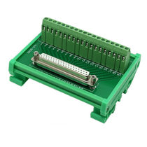 DB3 hole wiring module wiring terminal board relay acquisition card DB3 female head adapter plate DB9 pin)