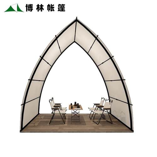 小帆船帐篷户外广告露营3米x3米景区营地酒店野营 - 图3