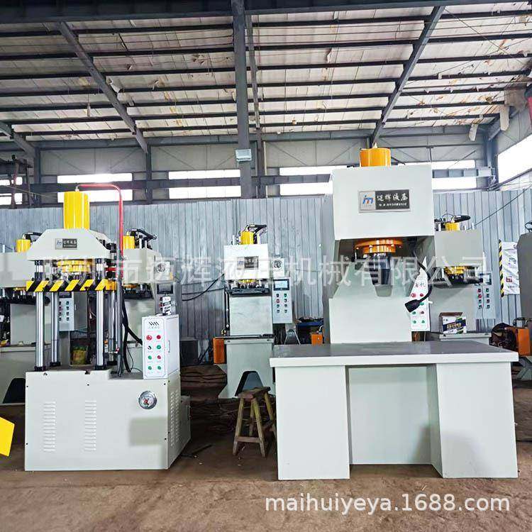 伺服数控80吨单柱校直机钢板整形工作台加长设计100吨单臂液压机 - 图2