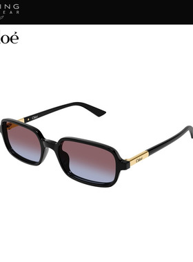 【2026新款】开云眼镜蔻依Chloé男女矩形窄框太阳镜墨镜CH0363S