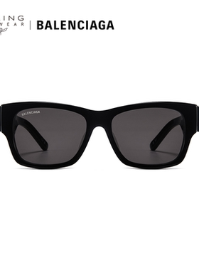 巴黎世家Balenciaga时尚矩形墨镜